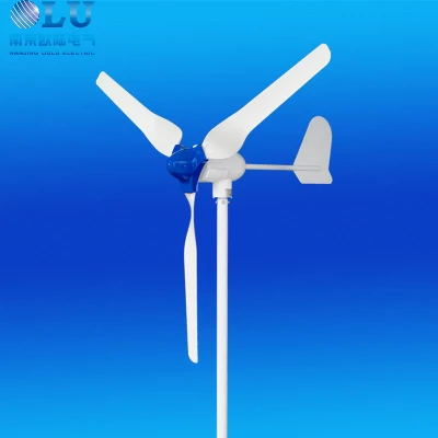 Ventilador eólico de energia renovável de alta eficiência 400W Gerador de energia eólica de alta resistência Turbinas eólicas 400 Watts